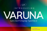 Product image of Varuna Sans Serif