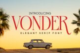 Product image of Vonder Elegant Serif