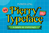 Product image of Pierry Playfull Serif