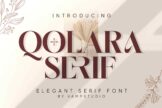Product image of Qolara Elegant Serif