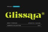 Product image of Glissara Stylish Serif