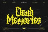Product image of Dead Memories Blackletter