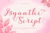 Product image of Asyanthi Script