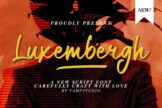 Product image of Luxembergh Script