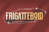 Product image of Frigatte Bold Retro Display Serif