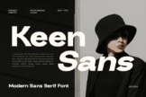 Product image of Keensans: A Modern Sans Serif Masterpiece