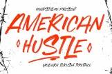 Product image of American Hustle: Modern Brush Typeface